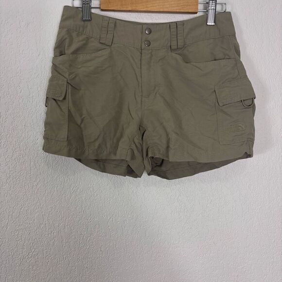 The North Face Taupe Cargo Shorts - Picture 1 of 8